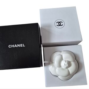 CHANEL Camellia Aroma Stone Paperweight
